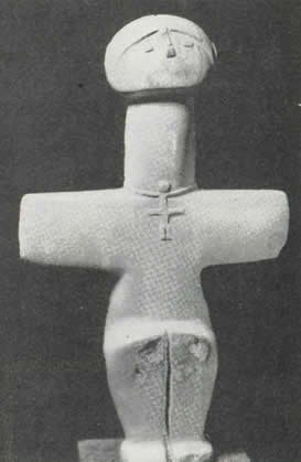 Фигурка    идола. III   тысячелетие до н. э.