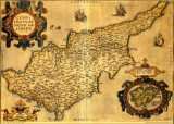 Map of Cyprus year 1600