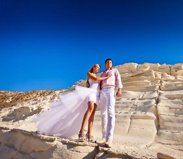 Белоснежная невеста на Кипре