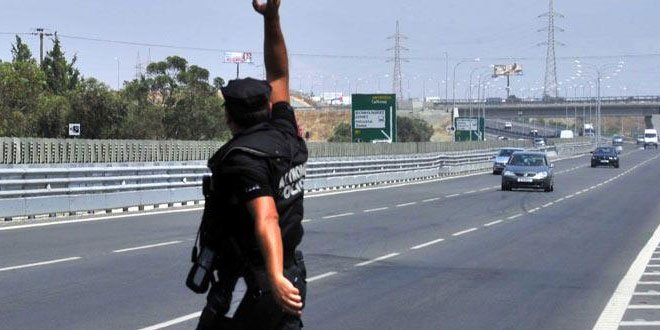 Кипр полиция превышение на трассе