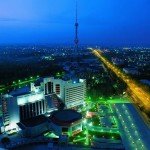 Ташкент ночью