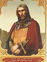 Ги де Лузиньян – низвергнутый король Иерусалима, новый владелец Кипра