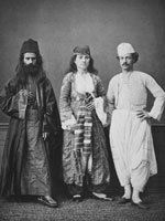Фото из альбома «Народные костюмы Турции в 1873 году», П. Себа. 1873