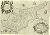 Map of Cyprus year 1574