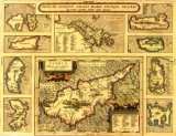 Map of Cyprus year 1584