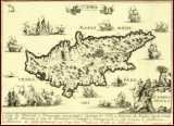 Map of Cyprus year 1685