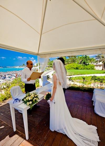 Свадьба на Кипре в отеле Nissi beach
