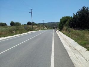 Аномальная дорога на Кипре, самый странный участок