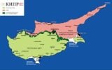 Общая карта Кипра
