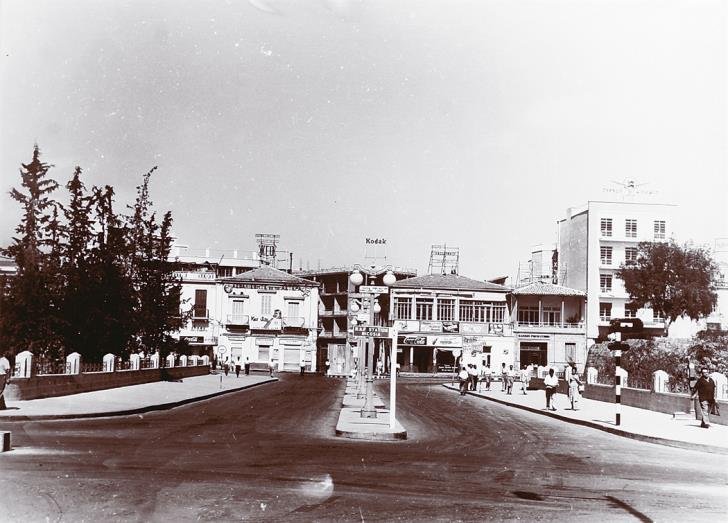 Площадь Свободы (Элефтериас) Никосия 50-е годы