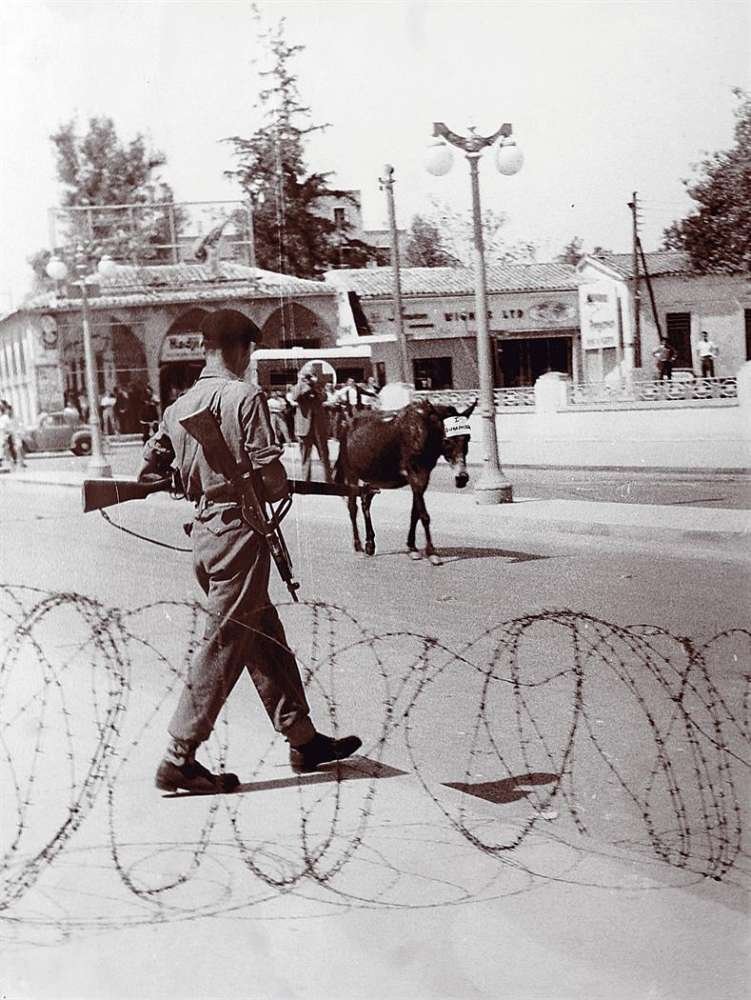 Площадь Свободы (Элефтериас) Никосия 1955
