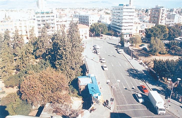 Площадь Свободы (Элефтериас) Никосия 1988