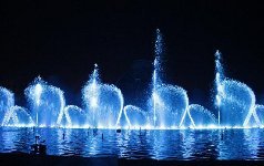 Синий фонтан