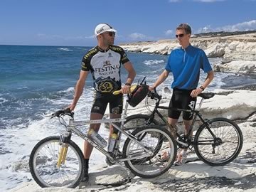 cycling in Agia Napa, Cyprus