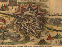 Карта Никосии 1573 года