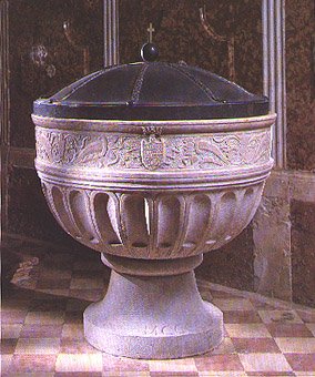 Baptismal Font of Caterina Cornaro, Asolo, Italy