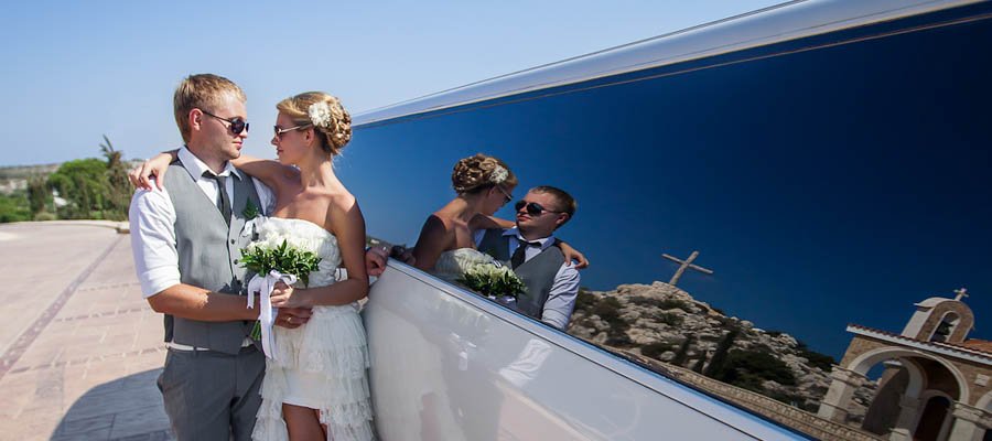 Свадьба на Кипре на лимузине